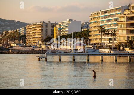 Frankreich, Alpes-Maritimes, Antibes, Juan-les-Pins Stockfoto