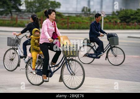 Nordkorea, Chongjin die zweitgrößte Stadt des Landes Stockfoto