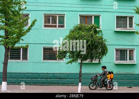 Nordkorea, Chongjin die zweitgrößte Stadt des Landes Stockfoto