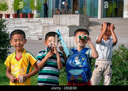 Nordkorea, Chongjin die zweitgrößte Stadt des Landes Stockfoto