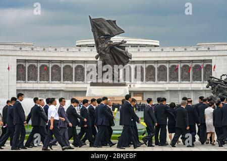 Nordkorea, Pjöngjang, Victorious Fatherland Libération War Museum Stockfoto