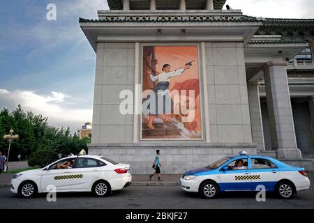 Nordkorea, Pjöngjang, Nationaltheater Stockfoto