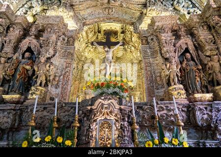 Kirche Igreja Matriz de São Pedro in Penedono, Portugal, Europa Stockfoto