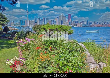Toronto Centre Island; Toronto; Zentrum der Insel; Insel; Bezirk; Gemeinde Insel; Lake Ontario; See; Wasser; Strand; Strände; Erholung; Urlaub; Ferien; wir Stockfoto