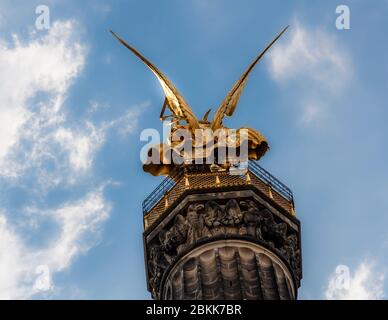 Siegessäule (von den Berlinern Goldelse genannt) in Berlin, Deutschland Stockfoto