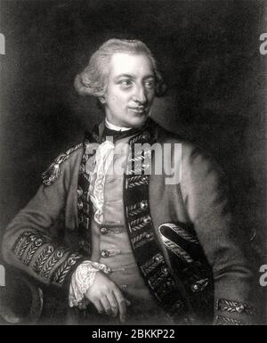 Hugh Percy, 2. Duke of Northumberland (1742-1817) - Valentine Green, 1777 Stockfoto