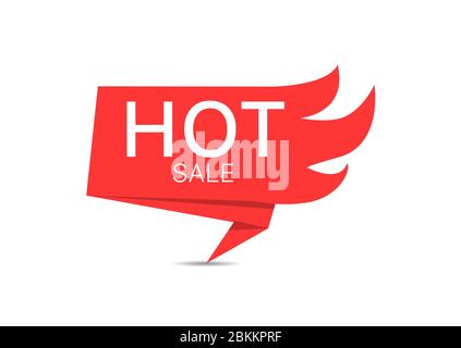Symbol für „Hot Sale“ Stock Vektor