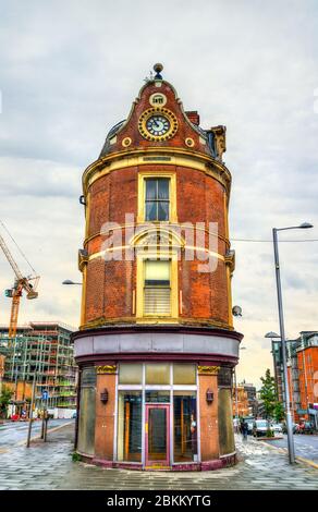 Traditionelle Architektur in Nottingham, East Midlands, Großbritannien Stockfoto