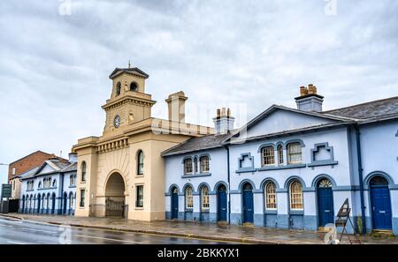 Traditionelle Architektur in Nottingham, East Midlands, Großbritannien Stockfoto