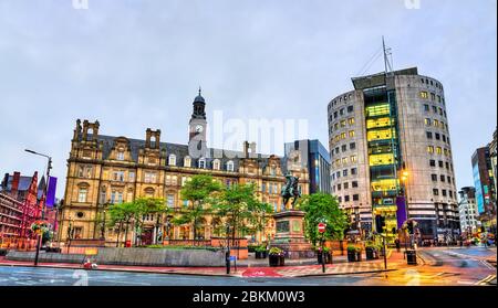 City Square in Leeds, England Stockfoto