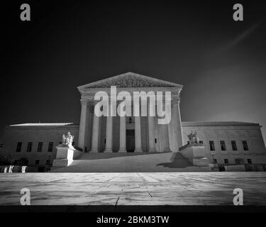 Oberster Gerichtshof der Vereinigten Staaten Washington DC Stockfoto