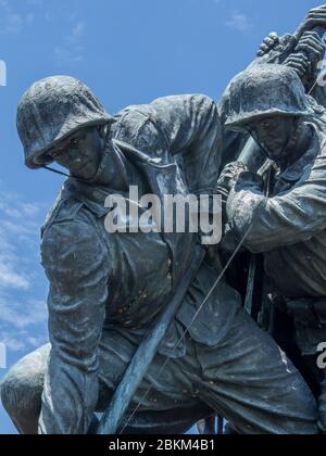 USMC Memorial, Arlington Stockfoto