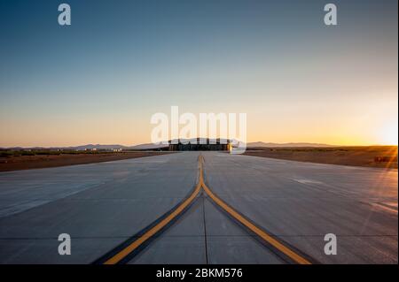 Spaceport America Stockfoto