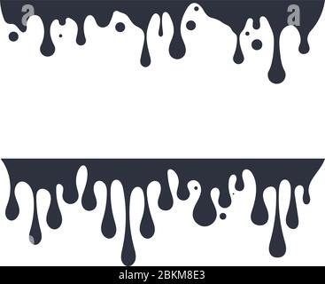Tintentropfen Vektor Icon Design Illustration Vorlage Stock Vektor