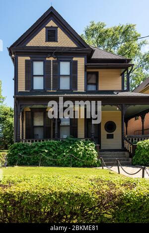 Martin Luther King, Jr. Geburtshaus in Atlanta, Georgia. (USA) Stockfoto