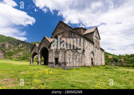 Akhtala Kloster, armenische Kirche, mittelalterliche Klosteranlage, Akhtala, Lori Provinz, Armenien, Kaukasus, Asien Stockfoto