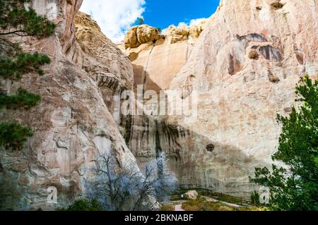 Das El Morro Natioanl Monument in New Mexico, USA Stockfoto