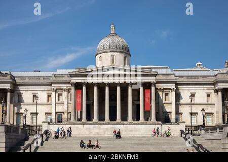 Der National Gallery in London Stockfoto