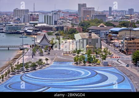 Bali Hai Pier und Hafen, Pattaya Stadt Thailand Südostasien Stockfoto