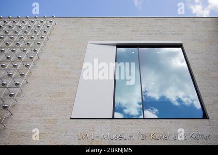 05. Mai 2020, Nordrhein-Westfalen, Münster: Blick auf das LWL-Museum für Kunst und Kultur. Die Museen in Nordrhein-Westfalen haben sich zum ersten Mal seit der Corona-Krise wieder geöffnet. Foto: Rolf Vennenbernd/dpa Stockfoto