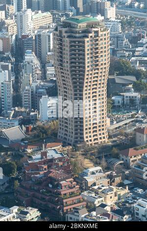 Tokyo Panorama von Roppongi Hills, Tokio, Japan Stockfoto