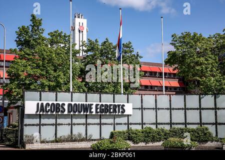 Utrecht, Niederlande. Mai 2020. UTRECHT, 05-05-2020, Dutchnews, Douwe Egberts Headquarters, Douwe Egberts hoofdkantoor Credit: Pro Shots/Alamy Live News Stockfoto