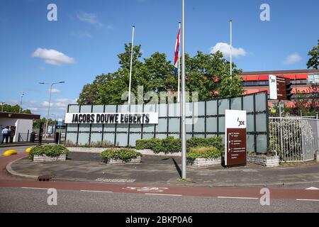 Utrecht, Niederlande. Mai 2020. UTRECHT, 05-05-2020, Dutchnews, Douwe Egberts Headquarters, Douwe Egberts hoofdkantoor Credit: Pro Shots/Alamy Live News Stockfoto