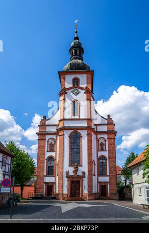 Historische Stadt Bad Soden - Salmünster, Deutschland Stockfoto