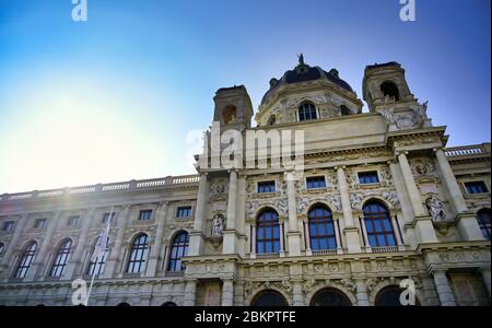 Wien, Österreich - 18. Mai 2019 - das Naturhistorische Museum oder Naturhistorisches Museum in Wien, Österreich. Stockfoto