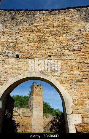 Frankreich, Haute Saône, 0 Ricourt herum, Schloss vom 12. Jahrhundert Stockfoto