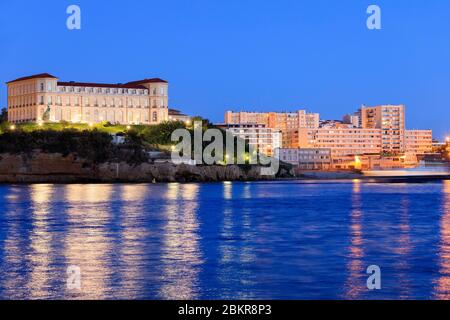 Frankreich, Bouches du Rhone, Marseille, Pharo, Palais du Pharo Stockfoto