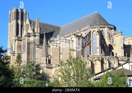 Frankreich, Haute Vienne, Limoges, Bezirk der Stadt, Kathedrale Saint Etienne (XIII 19. Jahrhundert) des gotischen Stils Stockfoto