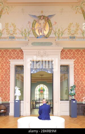 Frankreich, Haute Vienne, Limoges, Nationalmuseum Adrien Dubouche (gegründet 1845) auf Limoges Porzellan und die Geschichte der Keramik, Gebäude vom Architekten Henri Mayeux entworfen und eingeweiht 1900 Stockfoto