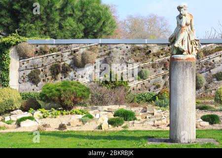 Frankreich, Loiret, Orleans, Saint Marceau Bezirk der 1834 gegründete Jardin des Plantes liegt im Umkreis des Loire-Tals, das von der UNESCO zum Weltkulturerbe erklärt wurde Stockfoto