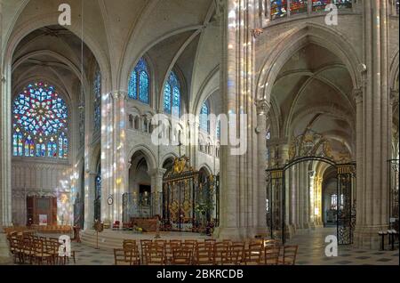 Frankreich, Yonne, Sens, Kathedrale Saint Etienne Stockfoto