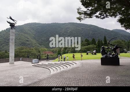 Japan, Honshu Island, Kanagawa Präfektur, Fuji Hakone Nationalpark, Chokokunomori Skulpturenpark, Hakone Freilichtmuseum, Freilichtmuseum Stockfoto