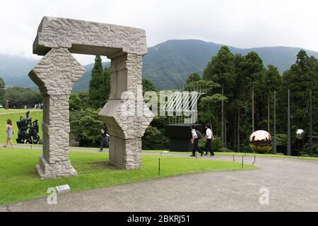 Japan, Honshu Island, Kanagawa Präfektur, Fuji Hakone Nationalpark, Chokokunomori Skulpturenpark, Hakone Freilichtmuseum, Freilichtmuseum Stockfoto