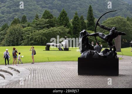 Japan, Honshu Island, Kanagawa Präfektur, Fuji Hakone Nationalpark, Chokokunomori Skulpturenpark, Hakone Freilichtmuseum, Freilichtmuseum Stockfoto