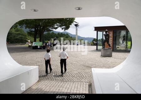 Japan, Honshu Island, Kanagawa Präfektur, Fuji Hakone Nationalpark, Chokokunomori Skulpturenpark, Hakone Freilichtmuseum, Freilichtmuseum Stockfoto