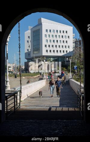 Frankreich, Var, Toulon, Avenue Roger Devoucoux, Universität Toulon, Campus porte d'Italie Stockfoto