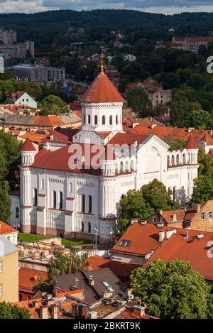 Litauen (Baltikum), Vilnius, Theotokos-Orthodoxe Kathedrale Stockfoto