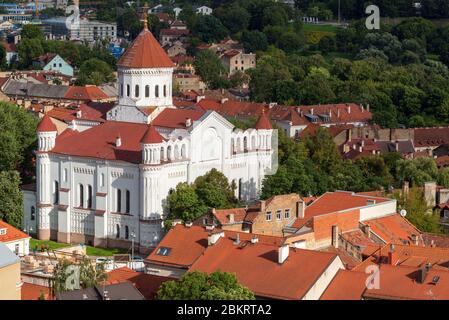 Litauen (Baltikum), Vilnius, Theotokos-Orthodoxe Kathedrale Stockfoto