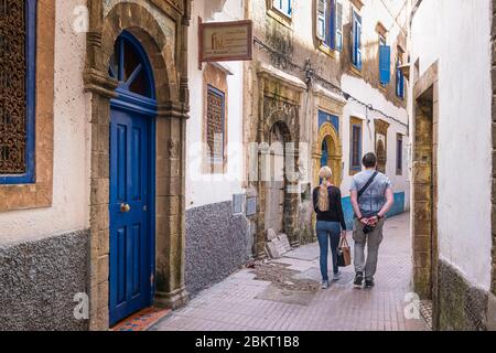 Marokko, Marrakesch Safi, Essaouira, die Medina, ein UNESCO-Weltkulturerbe Stockfoto