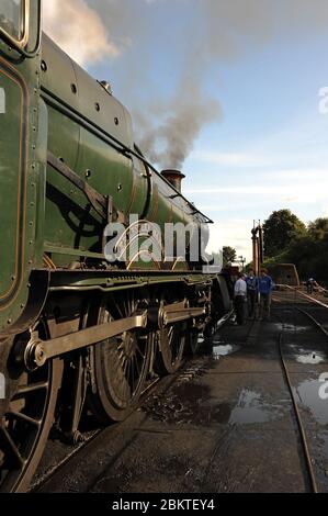 'Erlestoke Manor' auf Schuppen in Bridgnorth. Stockfoto