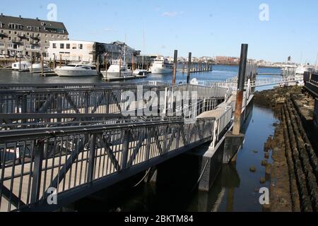 Im Zentrum von Boston in den USA Stockfoto