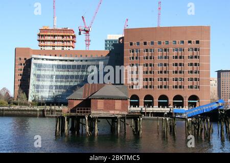 Im Zentrum von Boston in den USA Stockfoto