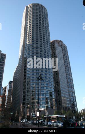 Im Zentrum von Boston in den USA Stockfoto