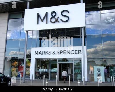 Vereinigtes Königreich. Mai 2020. Marks and Spencer Group ist ein großer multinationaler britischer Einzelhändler, Marks and Spence sind derzeit geschlossen. Kredit: Keith Mayhew/SOPA Images/ZUMA Wire/Alamy Live News Stockfoto