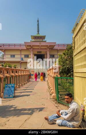 Daijokyo Japanischer buddhistischer Tempel, Bodh Gaya, Bihar, Indien Stockfoto