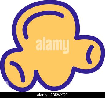 Abbildung des Vektorgrafiken für Maissymbole Stock Vektor